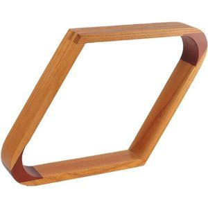 Solid Wood Billiard 8-Ball Triangle / 9-Ball Diamond Pool Ball Racks for 2-1/4"